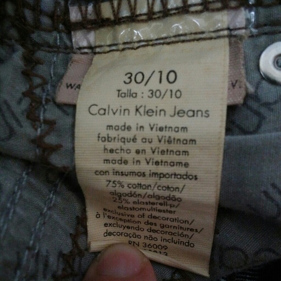 Calvin Klein Jeans vintage high waist 30/10 - Picture 6 of 6